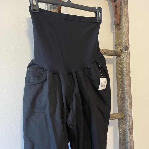 Indigo Blue Secret Fit Belly Ankle Maternity Jeggings - Picture 5 of 9